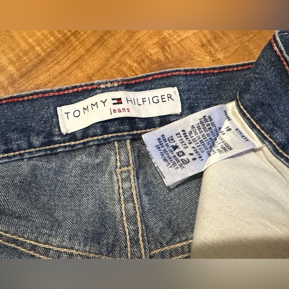 Tommy Hilfiger Women's Blue Jeans Size 10 - Picture 8 of 9